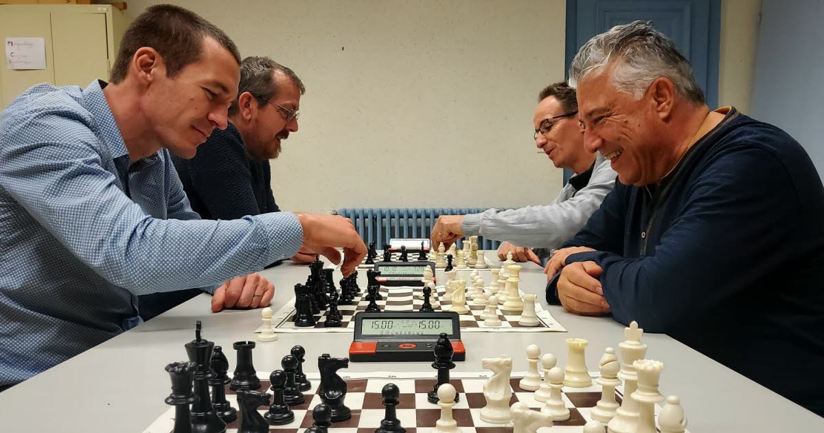 南克雷。 Maisons Comtoises 博物馆举办的国际象棋锦标赛