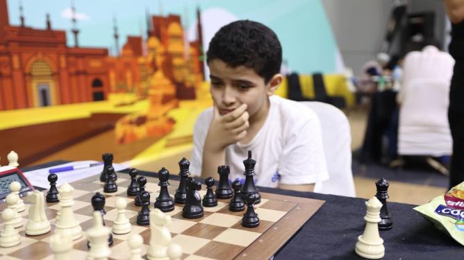 阿卜杜勒·拉赫曼·萨米 (Abdel Rahman Sameh) 十岁时赢得共和国国际象棋锦标赛冠军